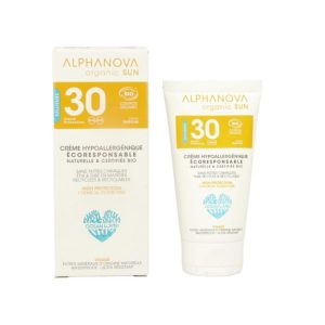 Alphanova SUN BIO SPF 30 allergische gevoelige huid - waterproof