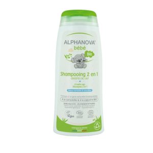 Natuurlijke babyshampoo 2 in 1