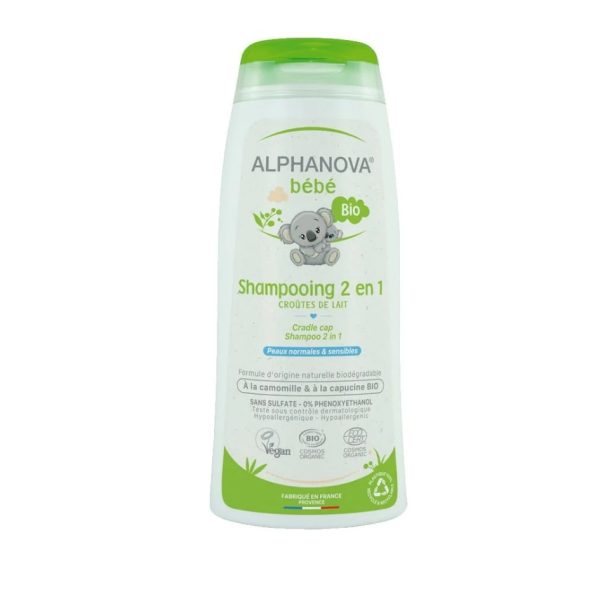 Natuurlijke babyshampoo 2 in 1