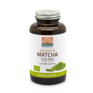 Mattisson Matcha capsules 500mg