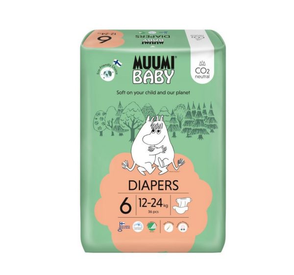 Muumi Baby Luier 6 Junior 12-24 kg