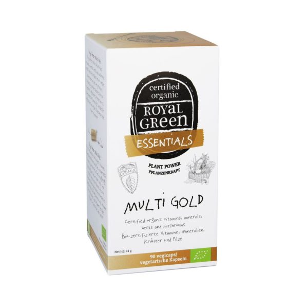 Royal Green Multi Gold