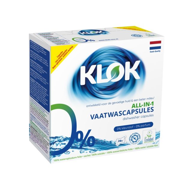 milieuvriendelijke vaatwasmiddel pods