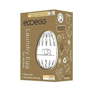 De EcoEgg Laundry Egg Witte Was Jasmine Infusion