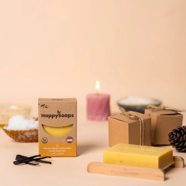 HappySoaps Seasonal Giftbox met 3 Feestelijke Producten