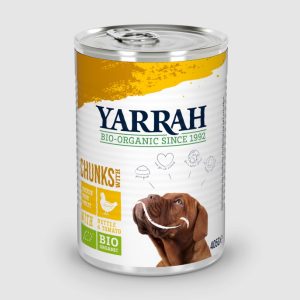 Yarrah Biologisch Hondenvoer Chunks met Kip