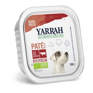 Yarrah Biologisch Hondenvoer Pate met Rund en Kip