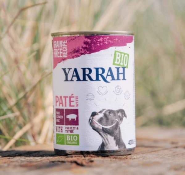 Yarrah Biologisch Hondenvoer Pate met Varkensvlees