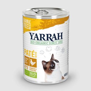 Yarrah Biologisch Kattenvoer Pate met Kip