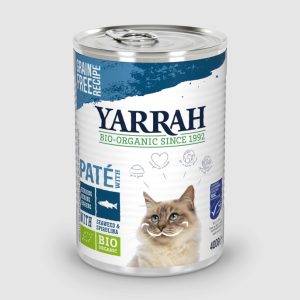 Yarrah Biologisch Kattenvoer Pate met Vis