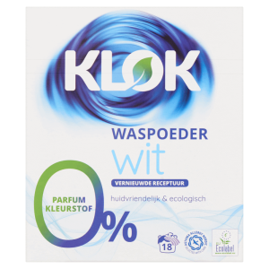 Klok Waspoeder Wit