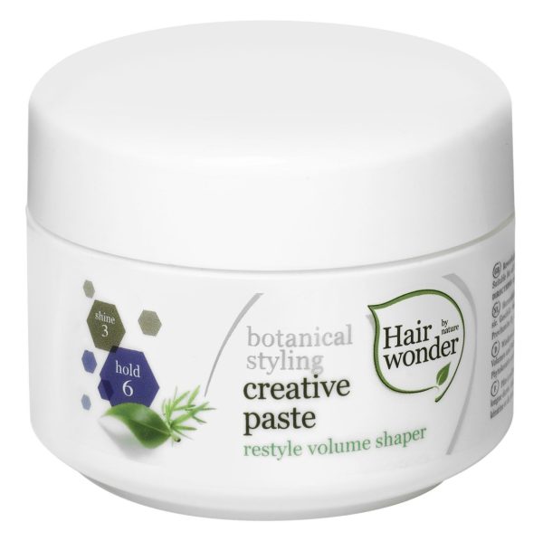 Hairwonder Botanical Styling Creative Paste – natuurlijke styling zonder residu