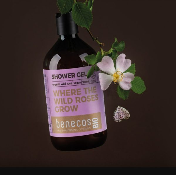 Benecos Bio Douchegel Wild Rose - Afbeelding 5