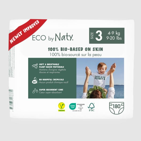 Eco by Naty luiers maat 3 – duurzame en huidvriendelijke baby luiers