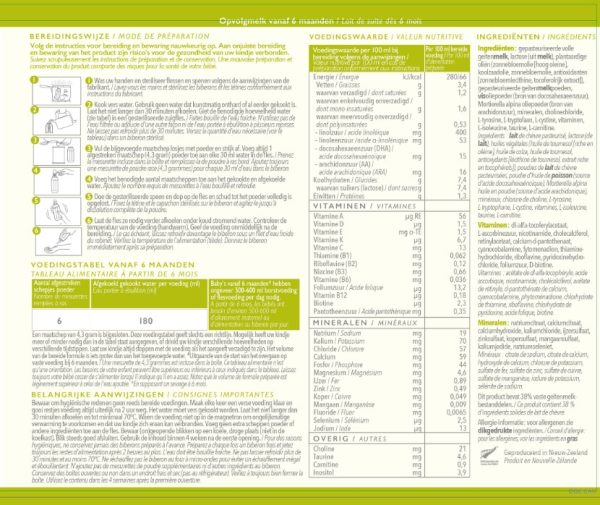 Opvolgmelk op basis van geitenmelk – Natuurlijke babyvoeding