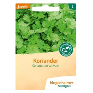 Bingenheimer Biologische Koriander – Gezonde, aromatische kruidenplant