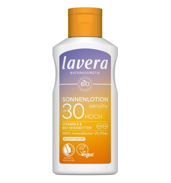 Lavera Zonnelotion Sensitive SPF 30, natuurlijke bescherming