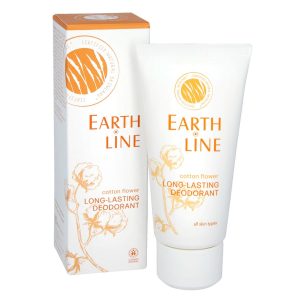 Earth Line natuurlijke deodorant Cotton Flower – vegan & zacht geparfumeerd