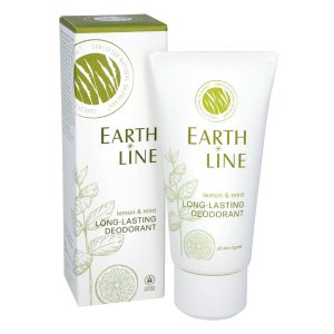 Earth Line natuurlijke deodorant citroen en munt zonder aluminiumzouten