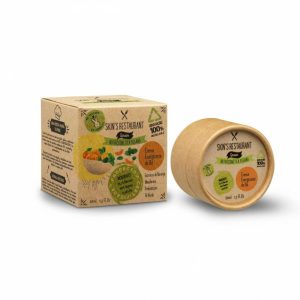Skin’s Restaurant Activerende Dagcrème - frontzicht verpakking met natuurlijke ingrediënten