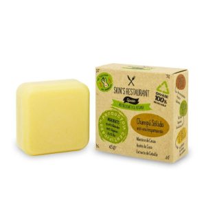 Skin’s Restaurant Solid Anti-Frizz Shampoo bar – plasticvrije natuurlijke haarverzorging voor elk haartype