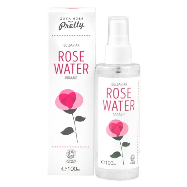 Zachte gezichtsverzorging met rozenwater voor dagelijks gebruik