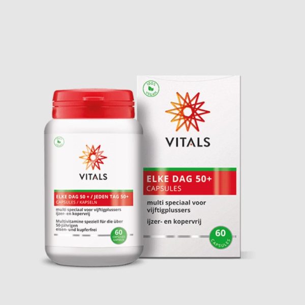 Supplementfacts Vitals 50 plus met vitamine D3 K2