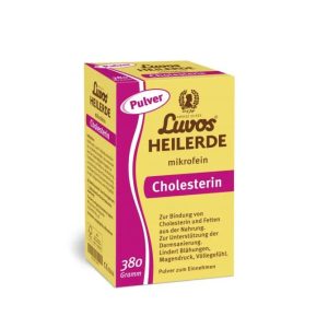 verpakkingsfoto van Luvos Heilaarde Microfijn poeder in gele kartonnen doos