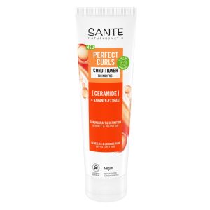 Flacon Sante Perfect Curls Conditioner 150ml – natuurlijke krullenverzorging met bananenextract en ceramiden