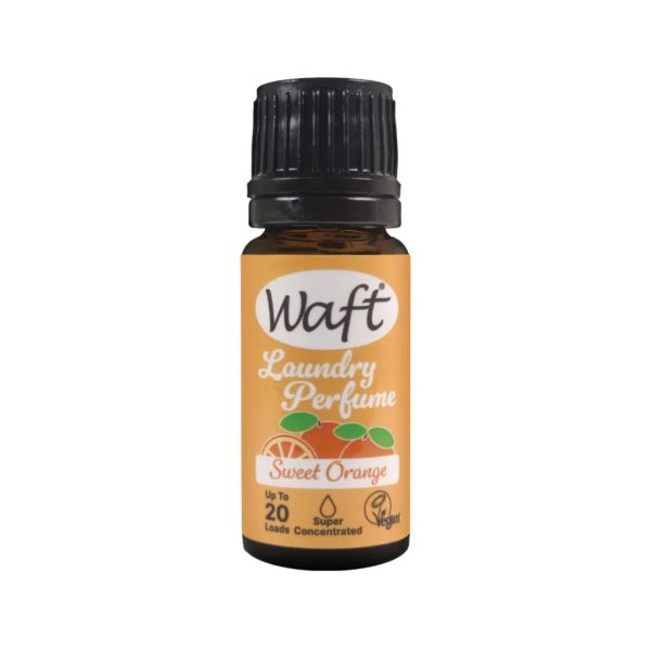 Flesje Waft Wasparfum Sweet Orange – natuurlijke sinaasappelgeur voor wasgoed, vegan en geconcentreerd
