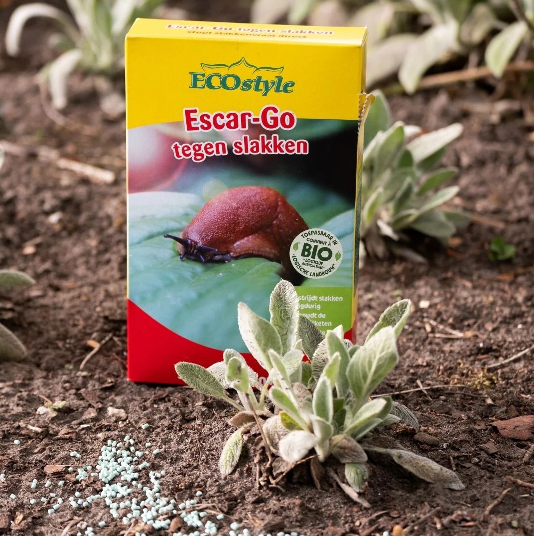 ECOstyle Escar-Go slakkenkorrels voor het bestrijden van slakken in de tuin
